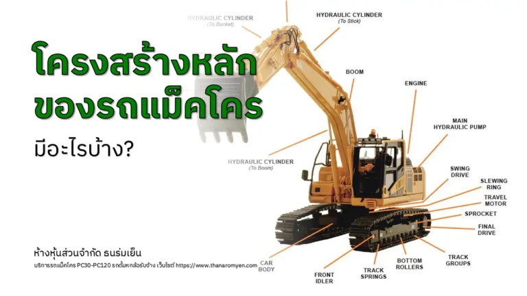 โครงสร้างหลักของรถแม็คโคร